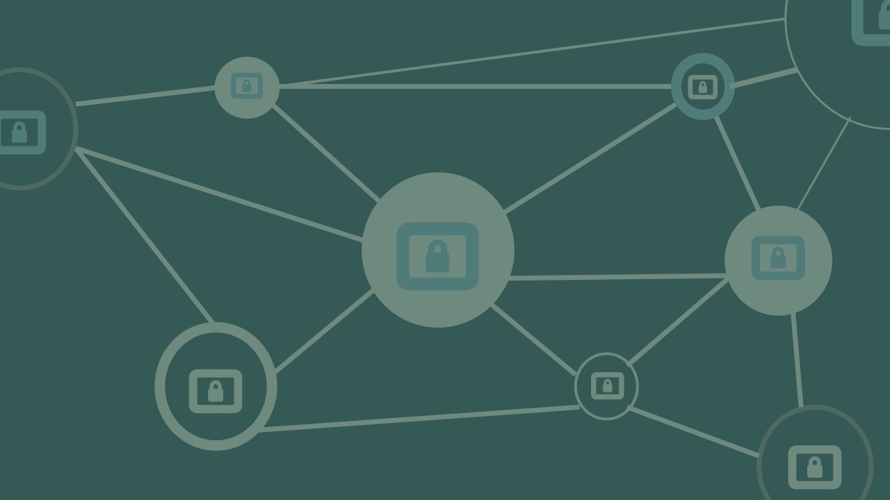 illustration of decentralized nodes